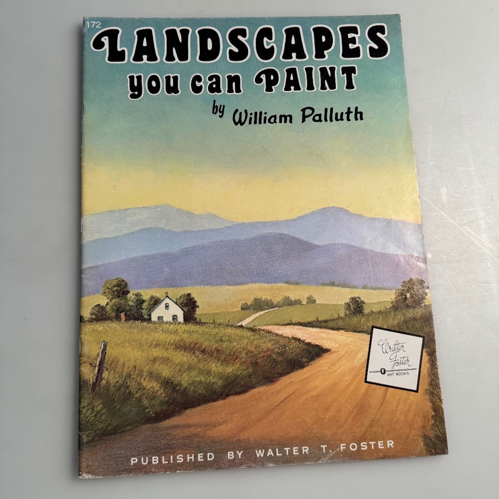 Walter Foster Landscapes You Can Paint Art Instruction Book